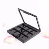 Storage Bottles Grids Transparent Lid Cosmetic Container Eye Makeup Box Empty Eyeshadow Dish Lipstick Sample DIY Palette