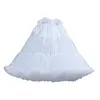 Jupes 40cm femmes jupe en tulle doublure douce jupon du jupon lolita support de fil désossé auvent