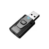 Ny 4-i-1 Bluetooth 5.0 USB-sändare och mottagareadapter med MIC-samtal