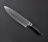 67layer VG10 Damascus Steel Chef 8 pouces Damas Kitchen Couteaux Damas High Quality Vg10 Japanese Steel Chef Couteau Micarta1484709
