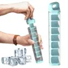 Stampi da forno a cubo maker ghiaccio multifunzionale congelatore di frigorifero silicone per la creazione di ghiaccio domestico