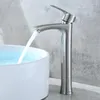 Robinets de lavabo de salle de bain Donyummyjo 1pc 304 Amélioration de l'acier inoxydable et robinets de bassin froid robinet de lavabo