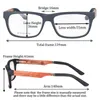 Lunettes de soleil SHINU ACÉTATE PROGRESSIONNEMENTS MULTIFOCALES LECTURES Men de lecture Single Vision Prescription Bluelight Wood Eyeglass Custom