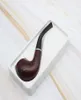 Tubo tubo di fumo pattern rosso 62 g di tubi in legno intagliato fine tubi in legno massiccio tubo di tabacco lavabile9871847