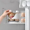 Portapattonate cucine rotanti di sodio a rotazione organizzatore bottiglia frigorifero dispensatore dispenser