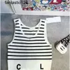 Heren T-shirts Anagram-bolidige vrouwtanks Camis Katoen Blend Tank Tops Twee C Letters Designer Skirts Yoga Suit Channel-jurk BHE V DHMDR