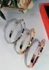 Bracelets en or de verrouillage en cercle Femmes Bangles punk pour cadeau luxueux de qualité supérieure bijoux en cuir bracelet deli4629490