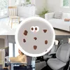 Kussensronde stoel huidvriendelijke stoel met traagschuim huishoudelijke producten voor studeerkamer balkon auto wonen