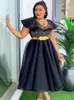 Élégants robes de soirée de soirée pour femmes Luxury Diamond Maxi Robe Mariage d'été Robes de promotions african Dashiki Tenues 240422