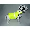 Hundebekleidung verstellbare reflektierende Weste Sicherheit für Camping im Freien, das Haustier atmungsaktives Nacht -Abenteuer -Welpen Kleidung D0AD