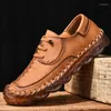 Casual Shoes Nice Men's Leather Moccasins Men Loafers Spring Fashion Sneakers Male