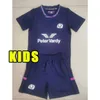 Kids Scotland 2022 Rugby Jersrys home national team Scotland POLO T-shirt rugby Jersey Mens shirts 2021 new world cup sevens training child full kits set