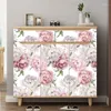 Wallpapers Multicolor Floral Peeled And Pasted Self-Adhesive Watercolor Rose Wall Stickers Bedroom Walls Home Decoration