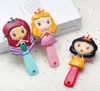 Fashion cartoon mini and small air cushion massage combs anti static datangling Children's cartoon comb mermaid hair brushes multifunction hairdressing comb