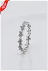 Совместим с ювелирными кольцами Daisy Silver Rings с кубическим цирконом 100% 925 стерлингового серебряного украшения Оптовая DIY KKA19516354819