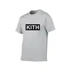 Mens T-shirts kläder Summer T-shirt Kith Fashion Women Dresses Cool kortärmad rund nacke-tee-designer Drop Delivery Apparel Otsej