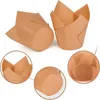 Backformen 50pcs Tulpe Cupcake Liner Premium ölproftige Becher Muffinhalter Wrapper