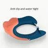 Baby Shower Miękka czapka z regulowaną czapką szamponu odpowiednią do zabezpieczenia ochrony ucha Bezpieczeństwo dziecięce maska ​​szamponowa maska ​​prysznicowa 240506