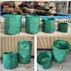 163272 bolsa de lixo de jardim de galões Bolsa de cesto de folhas de grande capacidade com alça reusableCollapsible Lawn Lips Bag 240429