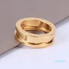 Paar Ring Schwarz weiß Keramikringringe für Frauen -Männer Designer Ring Luxusmarken Schmuck Designer Kreisförmige Fingeratmosphäre Einfach