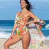 Piece One Swimsuit Women S sujetador de sujetador impreso nuevo Instagram