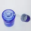 Bouteilles de rangement 100pcs verre 30 ml vide à vendre 30 ml bouteille de compte-gouttes huile essentielle bleue en gros