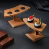 Platen sushi plaat handrollek ijs stands dim sum dish cake display rekken snack