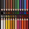 Potloden kalour 24 stks kleurrijke houtskool potloodset professionele tekening canvas lapiseira professionele kunstbenodigdheden voor kinderen d240510