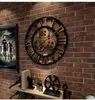 豪華なウォールクロック工業用具壁時計装飾レトロ金属産業エイジスタイルルーム装飾壁アート装飾261B2999665