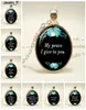 Versets bibliques Glass Dome Pendant Collier God Scripture Quote Jewelry Christian Christmas Bijoux Mother Sœur Cadeaux d'anniversaire 9123287