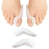 NOUVEAU 2PCS SILICONE GEL CORRECTEUR CORRECTEUR BUNION FOOD TEE HALLUX VALGUS PROTECTEUR Séparateur Finger Dingener Adjustateur Pied Care Tool pour Bunion Foot Toe Séparer