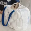 Transportadoras de gatos Bolsa de transportadora de cães Bolsa de transportes de cachorro Viagens ao ar livre inverno inverno quente respirável mochila aérea de estimação Pet Airlines