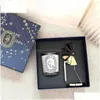 Boîte à la bougie parfumée Christmas Limited Merge-Go-Round Box cadeau cadeau Baies Fig Fragrance Cougies Home Decor Anniversaire Drop Drop Deliv Dhkrl