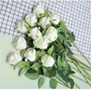 Fiori decorativi rose artificiali bouquet matrimoniali centrotavola da doccia da sposa feste decorazioni per la casa