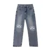 Jeans masculins jeans pour hommes Designer Lignes ouverte fourchette serre Capris Denim Sweet Swew