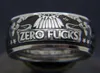 Minfi antique Morgan Silver Ring Half Dollar Zero FXXKS Ring les États-Unis d'Amérique7872169