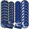 Dîner jetable Eid Mubarak Article Plaque en papier Napkins Cup Banner Set Ramadan Muslim islamic Party Decorations 221Z