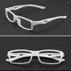 Solglasögon Evove vita glasögon Frame manlig modesportstil full kant myopia glasögon optiska glasögon för recept