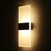 Duvar lambası LED Işık Aşağı Küp İç Mekan Dış Mekan Aydınlatma Aydınlatma Armatürü Dekor Cfe
