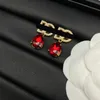 Luxury Earring Designer Bijoux Eaute d'oreille pour femmes ACCESSOIRES D'ORNAGENTS DE MARQUE Classique Cerceau Gold Gold Silver Quality Oread Oreing Boes Mot Mother Wedding Party Gift