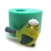 Formy do pieczenia DIY Silikonowe formy ptaków 3D Symulacja Kucko Soap Candle Wrób