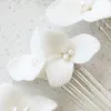 Светники для свадебных керамических цветочных волос.