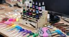 OPHIR Airbrush Acrylic Paint for Nail Art DIY Model Shoes Leather Water Based 48 Colors Choose TA005 240509