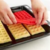 Backformen Waffelhersteller Lebensmittelqualität Silikonform DIY-Kuchenform Nicht-Stick-Set Küchenbackwaren Gofreras