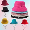 Accessorio di moda designer di hot sell Cappello da secchio per cappelli per uomini da donna Casquette Wide Brim Designer Sun Sun Prevenire il cappello da secchio per la spiaggia all'aperto in tela