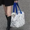 Transportadoras de gatos Bolsa de transportadora de cães Bolsa de transportes de cachorro Viagens ao ar livre inverno inverno quente respirável mochila aérea de estimação Pet Airlines