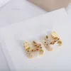Hoop Huggie Hoop Huggie 18K Orecchini designer placcati in oro designer di gioielli per donne Earring Earring Wedding Party Earings Designer
