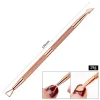 3 -stijl roestvrijstalen nagel Cuticle duwer Tweezer Nail Art Files Gel Pool