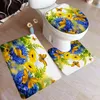 Baigniers de bain fleurs rustiques ensemble