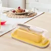 Assiettes Plat de beurre de silicone avec récipient de rangement scellé coulé